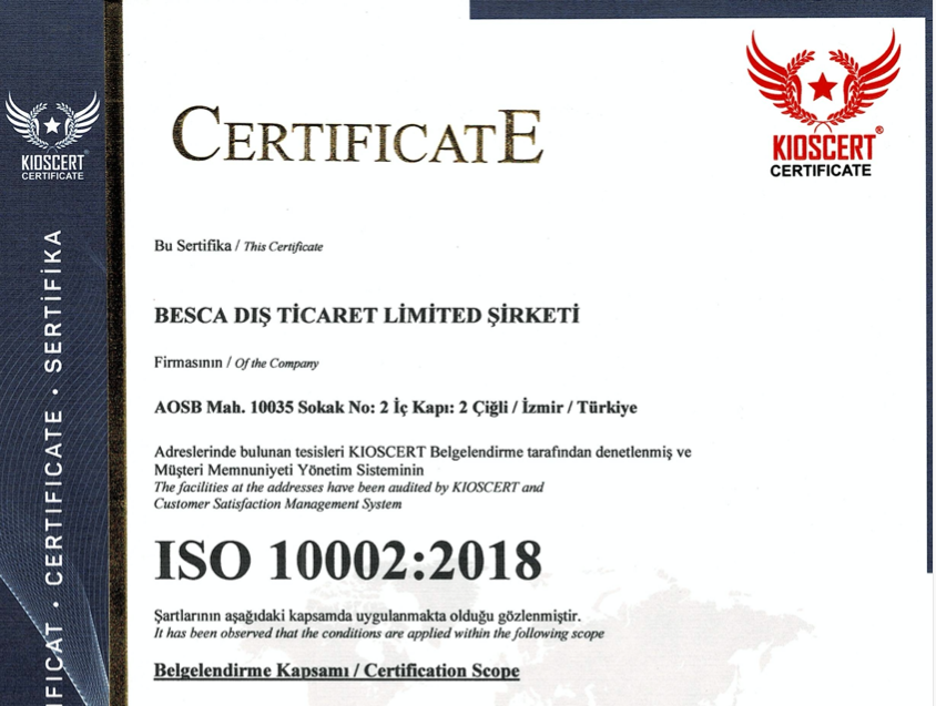 ISO 10002:2018